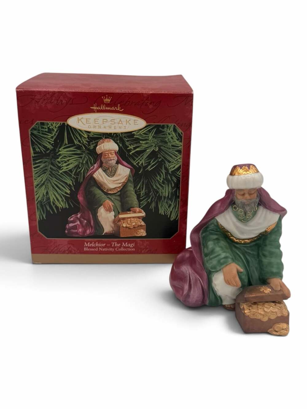 Hallmark Melchior The Magi Keepsake Ornament Blessed Nativity